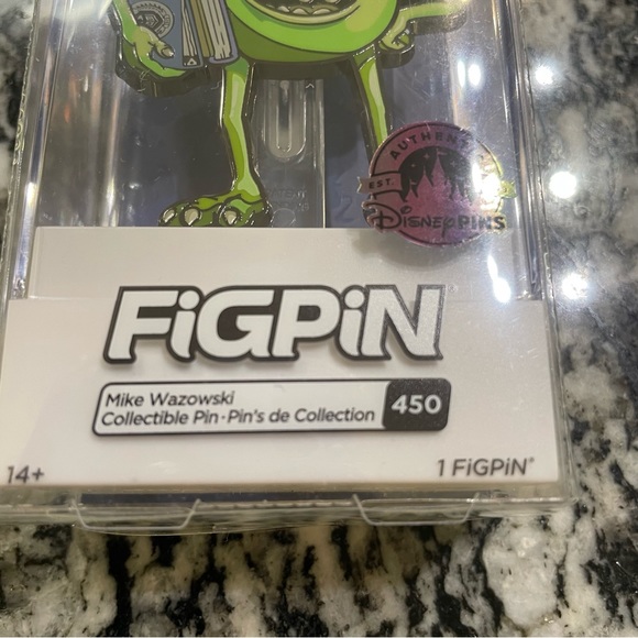 New Disney Parks 2023 Figpin Mike Wazowski 50th Anniversary #450 - Picture 6 of 7